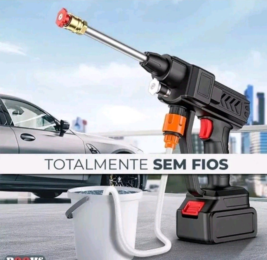Hidrolavadora 6 Chorros Portátil Recarga